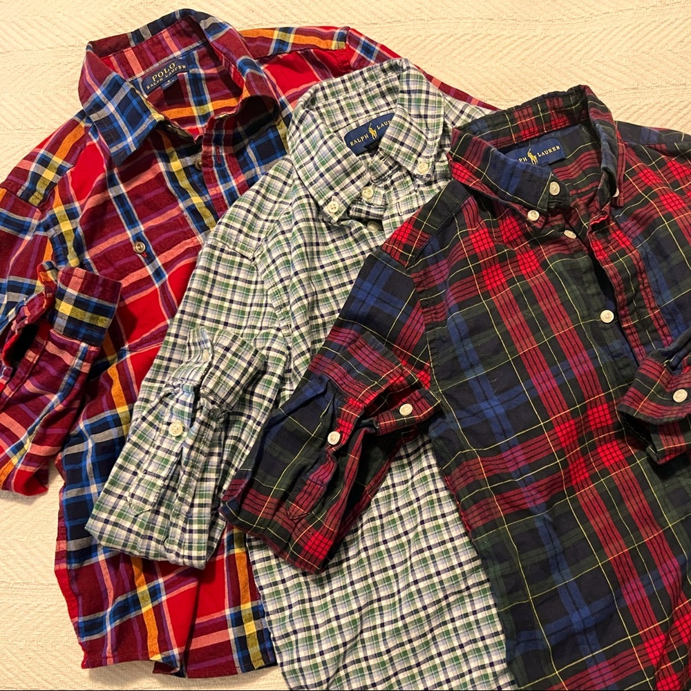 Boys Ralph Lauren Button Down Lot